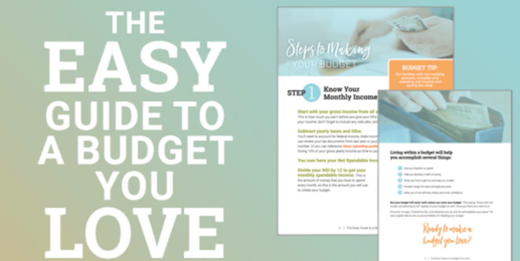 The Easy Guide to a Budget You Love